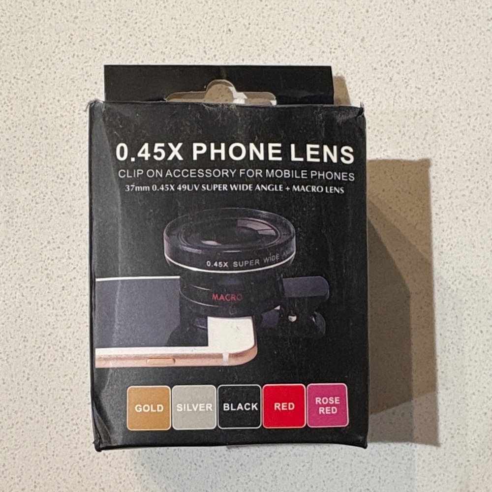 0.45X Phone Lens with Clip